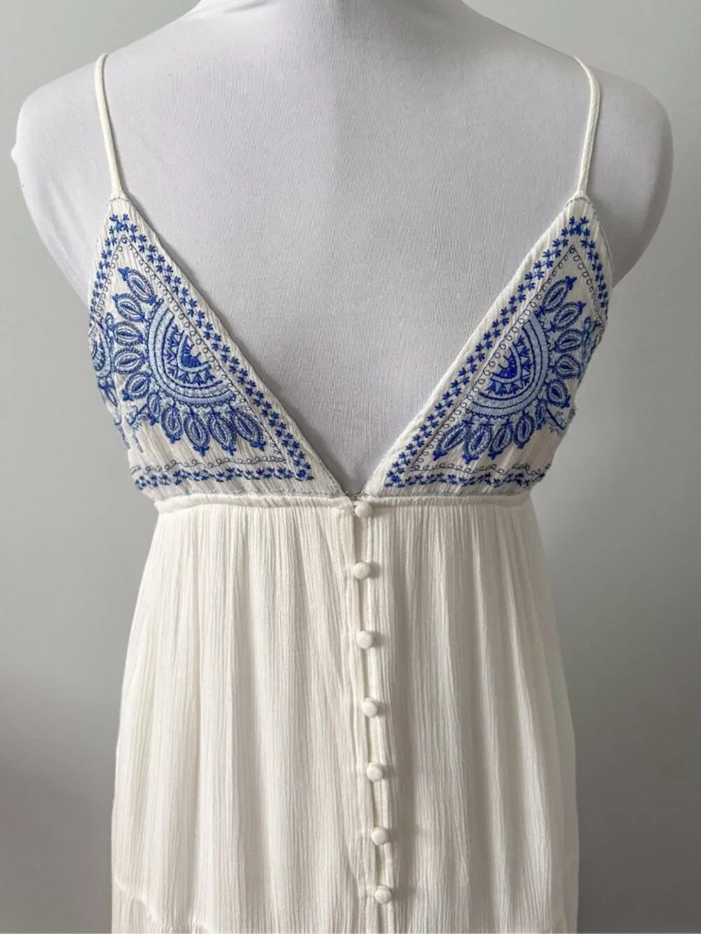 Lulus Those Summer Days White Embroidered Maxi Dress - Picture 6 of 12